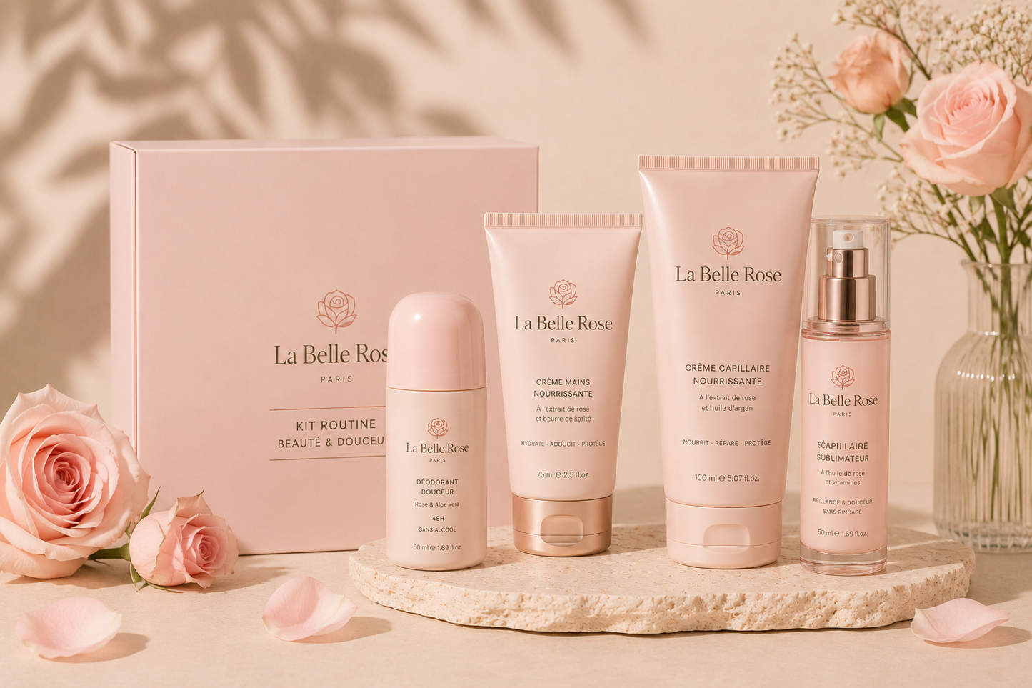Kit Routine Beauté & Douceur — La Belle Rose