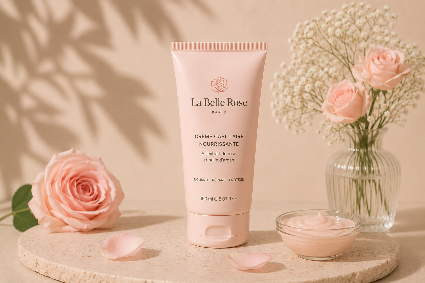 Crème Capillaire Nourrissante — La Belle Rose